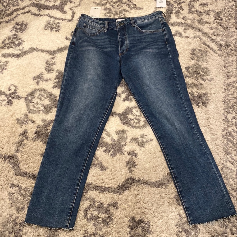 NWT Sam Edelman Jeans Straight Leg High Rise